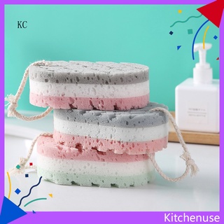 [Kc] esponja de baño reutilizable cómoda para la piel de baño exfoliante corporal cómodo para el hogar (1)