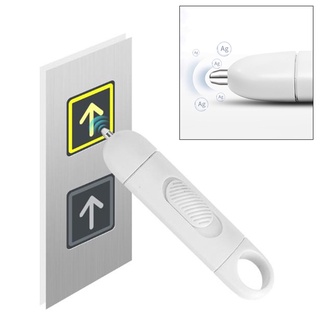 mini evite ponerse en contacto sin contacto para abrir puertas táctiles/herramienta sanitaria segura blanca