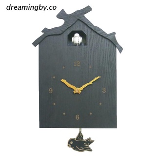 dreamingby.co reloj de cuco de madera antigua reloj de cuco tiempo swing alarma reloj moderno hogar restaurante dormitorio decoración
