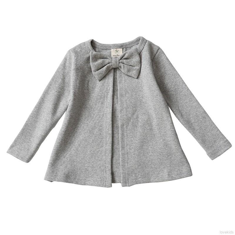 bebé niños niñas punto cuello redondo botón ocio chaqueta chaqueta abrigo (3)