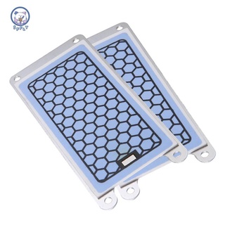2 piezas portátil de cerámica generador de ozono doble integrado placa de cerámica ozonizador de aire de agua purificador de aire piezas-5g