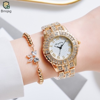 Bmqsg relojes de cuarzo hermoso brillante Casual elegante relojes niñas reloj de pulsera para las mujeres señora
