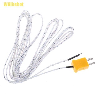 [Willbehot] 1 pza Cable de sonda termopar con Sensor de temperatura de 5 m K [caliente]