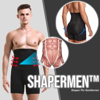 SEEKEE Men Fashion Men Slimming Shaper Wear Tummy Shaper Waist Trainer Men Shaper Back Support Elastic High Wasit Lose Weight Men Comoression Shorts (9)