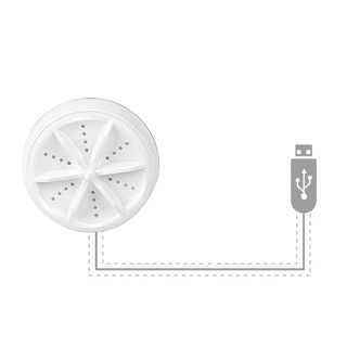 Turbina Ultrasónica Máquina De Limpieza Portátil Plegable Mini Lavadora Hogar USB