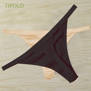 TIPOLD Sexy Thongs Women Panties G-String Underwear Lingerie Bikini Cotton Solid T-back/Multicolor