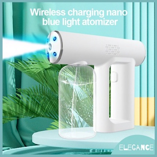 1 New 250ML Wireless Nano Blue Light Steam Spray Disinfection Sprayer Gun USB Charging 1