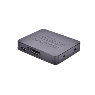 Shbr Full HD 4K HDMI divisor 1X2 2 puertos repetidor amplificador Hub 3D 1080p 1 en 2 Out TOM (9)