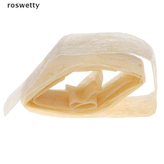 roswetty - carcasa de tubo de salchicha comestible de 50 mm para salchichas co (1)