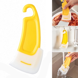 Dishes Dough Scraper Messy Pan Bowl Squeegee Will Not Scratch the Pot Dishwasher Safe Multi-Function Kitchen Tool