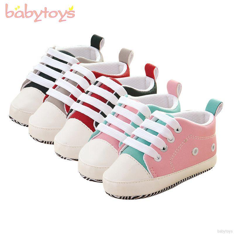 suave bebé encantador bebé zapatillas de deporte recién nacido bebé cuna zapatos de niñas