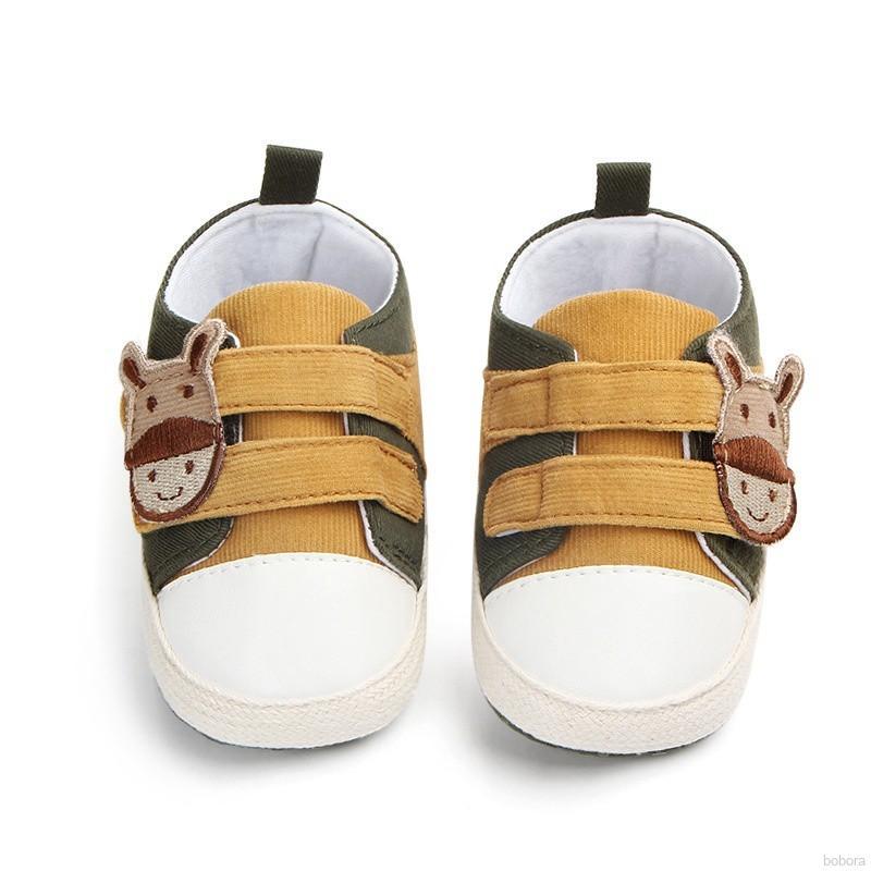 bobora zapatos de bebé recién nacido niños lindo animal patrón zapatos