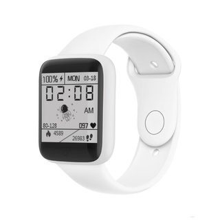 Reloj inteligente y68 impermeable/pulsera inteligente Bluetooth/rastreador de ejercicios/Monitor de presión arterial/ritmo cardíaco para Android/IOS