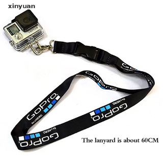 [xinyuan] cuerda de accesorios de cámara deportiva para gopro hero 8 7 6 5 4 3 sjcam correa de cuello.