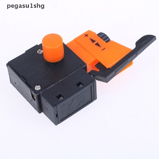 pegasu1shg fa2/61bek bloqueo en potencia eléctrico taladro de mano control de velocidad interruptor de gatillo 220v6a caliente