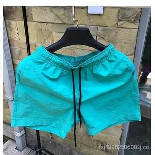 Pantalones cortos fluorescentes de verano de secado rápido de Color caramelo para mujer3Pantalones cortos de playa par de vacaciones en la playa de moda