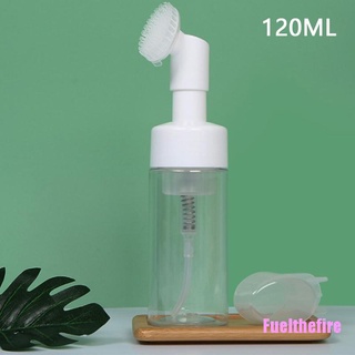 Fuelthefire 120ml transparente bomba de espuma dispensador de jabón loción botella de espuma contenedor