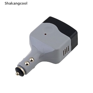 【SKC】 Car Mobile Converter Inverter Adapter DC 12V/24V to AC 220V Charger Power+USB 【Shakangcool】