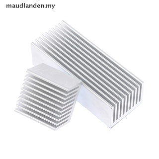 [maudlanden] 1pc aluminio disipador de calor 40/100 mm almohadilla de enfriamiento LED IC Chip enfriador radiador disipador de calor [MY]