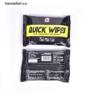 【hamaliel】 White shoe cleaner Disposable Wet Wipes Leather Shoes Cleaning Tissue Portable [CO]
