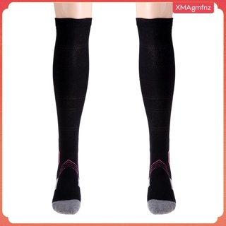 1 par de calcetines de compresión antideslizantes deportivos calcetines largos (4)