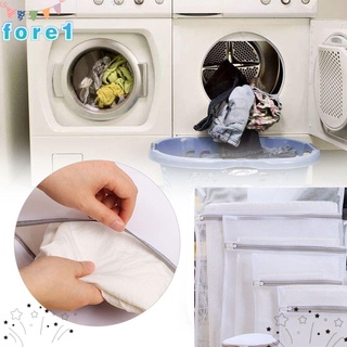fore malla sujetador calcetín red de almacenamiento de ropa bolsa de lavandería cremallera viaje lavado lavado|ropa interior