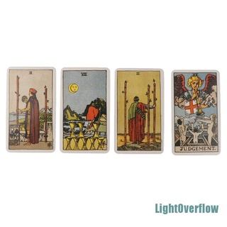 [Lightoverflow] 1 caja mágica Smith cartas de Tarot edición misteriosa Tarot juego de mesa 78 cartas (9)