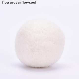 fcco bola reutilizable de lana/suavizante para lavadora/bolas limpias de lavandería/nuevo (3)