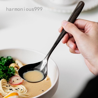 Acero inoxidable profundizado engrosado sopa cuchara colador de mango largo hogar cuchara pública montada en la pared caliente olla sopa cuchara (1)