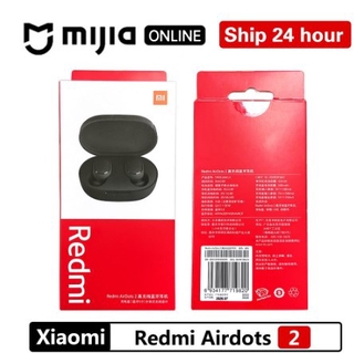 Audífonos inalámbricos Xiaomi Redmi Airdots/Redmi Airdot 2 control De Voz con Bluetooth 5.0 con control De Ru y Redu De Ru