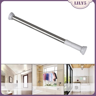 (Lily5) Cortina De acero inoxidable extensible Para baño/puerta/ventana/ropa