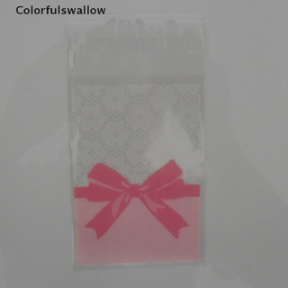 [colorfulswallow] 100 unidades Mini flor de encaje autoadhesivo DIY galletas caramelo paquete recuerdo valvulas bolsas calientes