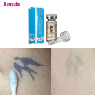 [Jioayuke] Corrector de blanqueamiento rápido de 15 ml crema de eliminación de tatuajes Microblading pigmento Spmu