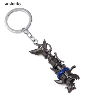 [MYD] Leaguef of Legendes Jinx Cannon LOL Keychain Metal Key Rings For Gift Keychain COD