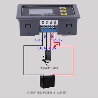 PETR XY-CD60 cargador de batería Solar módulo controlador DC6-60V Control de descarga de carga de baja tensión de la junta de protección de corriente (5)