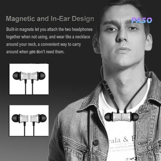 Auriculares Magnéticos Inalámbricos Paso Bluetooth 4.2 Con Micrófono (4)