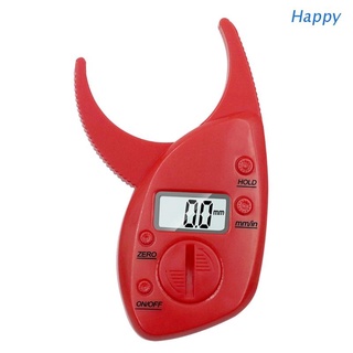Happy Body Fat Caliper probador Escalas De Fitness monitor analizador Digital De piel plegable adelgazamiento Instrumentos De medición De grasa electrónica
