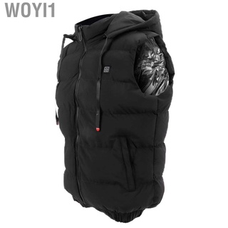 woyi1 chaleco de calefacción al aire libre calefacción chaqueta máquina lavable resistente al frío para senderismo senderismo camping esquí viaje en casa