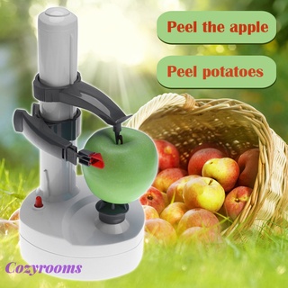 (Cozyrooms) Nuevo muitifuncional eléctrico verduras fruta manzana patata pelador automático Peeling Machine Set
