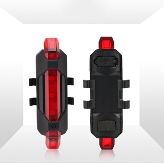 USB Rechargeable Bicycle Warning Tail LED Light Waterproof Safety Bike Accessory Outdoor Activity (9)