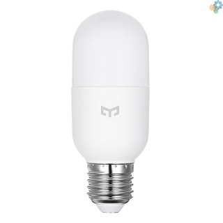 Yeelight bombilla de luz Led Inteligente 2700-6500k iluminación 450lm Ac220V 4w E27 Base lámpara de Vela malla edición App y voz Co