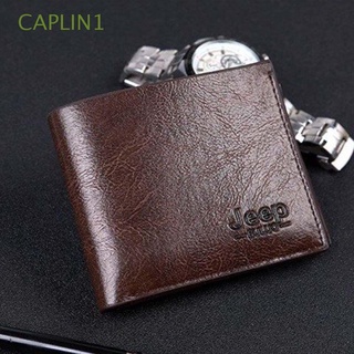 CAPLIN1 Gift Card Holder Light Brown Money Purse Men Wallets Brown Small Luxury Slim PU Leather High Quality Coin Bag/Multicolor
