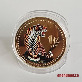 ONEMOR 2022 China New Year Tiger Year Original Commemorative Coin Collection Hot
