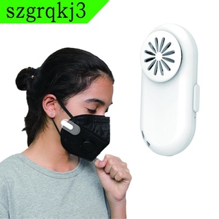 [NANA] Máscara Facial Ventilador USB Recargable 3 Velocidades Cubierta Cara Ventiladores De Escape Deportes Al Aire Libre Escudo Purificador De Filtro