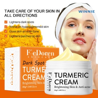[Winnie] 30g Face Cream Skin Nourishing Whiten Acne Skin Care Moisturizers Repair Cream for Women (1)