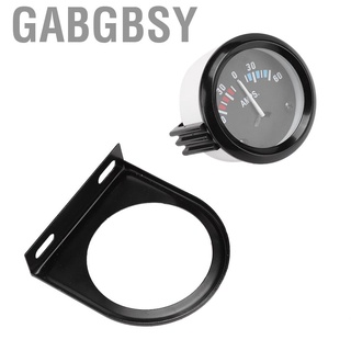 Gabgbsy 60-0-60A Vehicle Back Light Display Ammeter Voltmeter 2 Inch Car Pointer for Gauge Accessories Modificaton