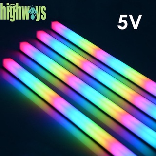 freezemod 5v 3pin chasis rgb led tira aura magnética color atmósfera lámpara (4)
