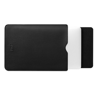 bubm funda para portátil macbook bolsa protectora de 13,3 pulgadas el interior paquete de ordenador portátil para macbook bolsa de mano negro (3)