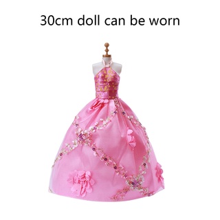 R-r traje de cambio de muñeca opcional vestido de fiesta disfraz interactivo de muñeca (2)