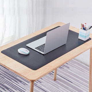 [Haoyun]Alfombra de PU de un solo lado Color puro para portátil, oficina, estudiante, suministros de ratón (3)